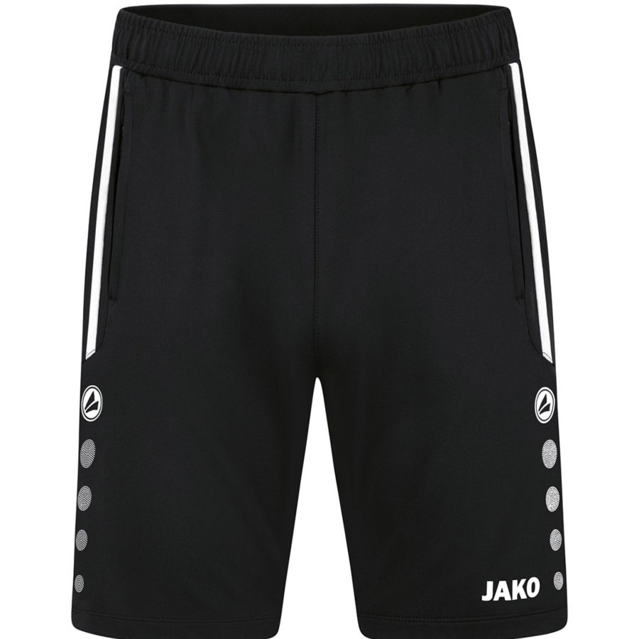 Damen Jako Shorts | Jako Damen Trainingsshorts Allround Schwarz