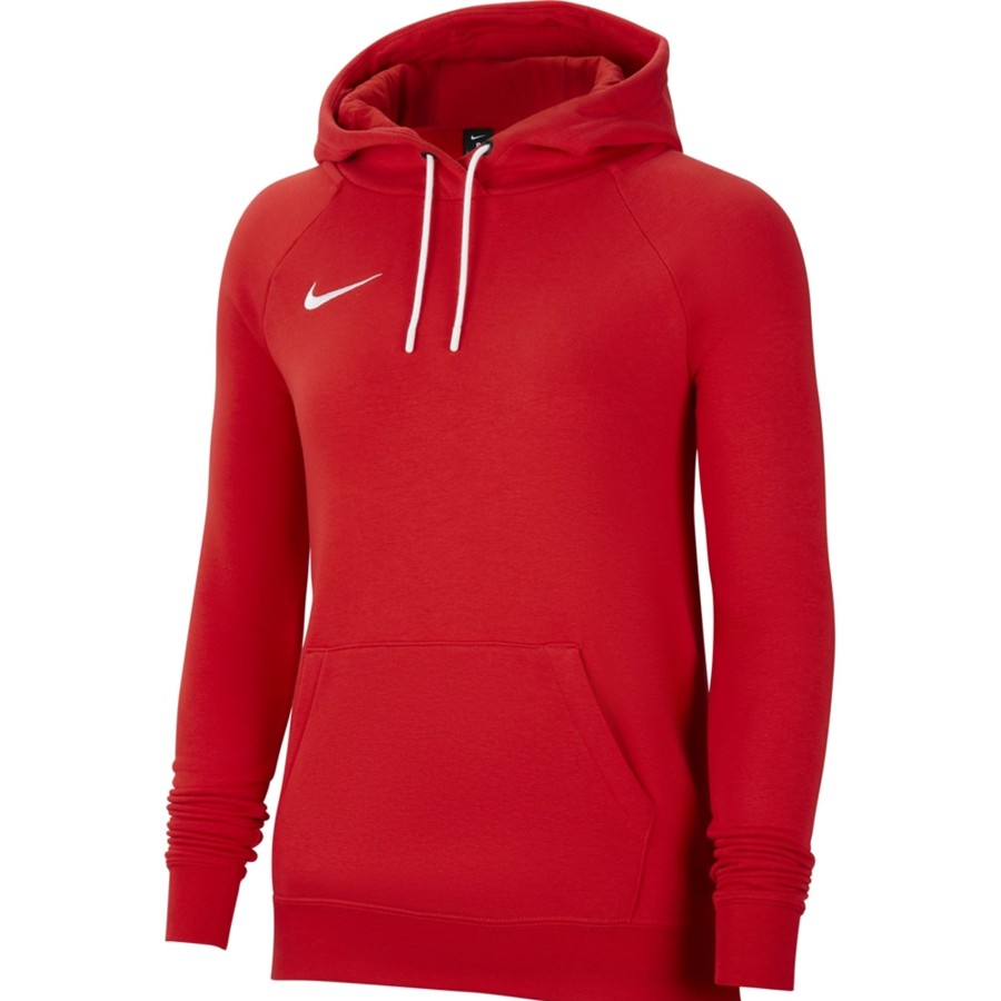 Damen Nike Hoodies | Nike Damen Fleece Hoodie Park 20 Rot