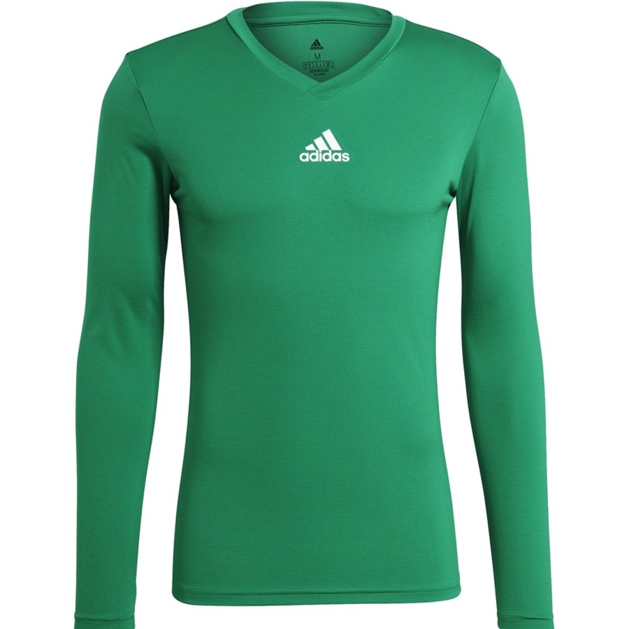 Herren Adidas Baselayer | Adidas Herren Langarm Base Shirt Team Grun