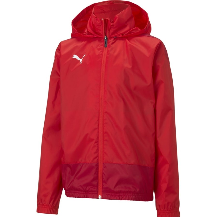 Kinder Puma Jacken | Puma Kinder Training Regenjacke Teamgoal 23 Rot