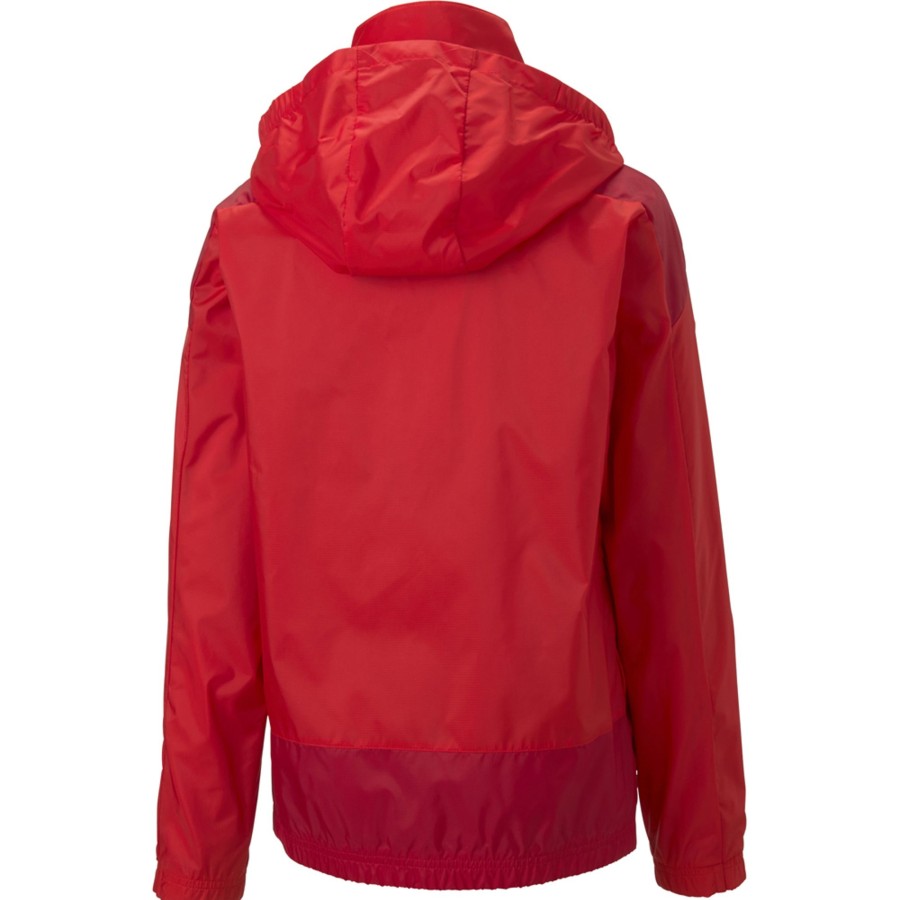 Kinder Puma Jacken | Puma Kinder Training Regenjacke Teamgoal 23 Rot