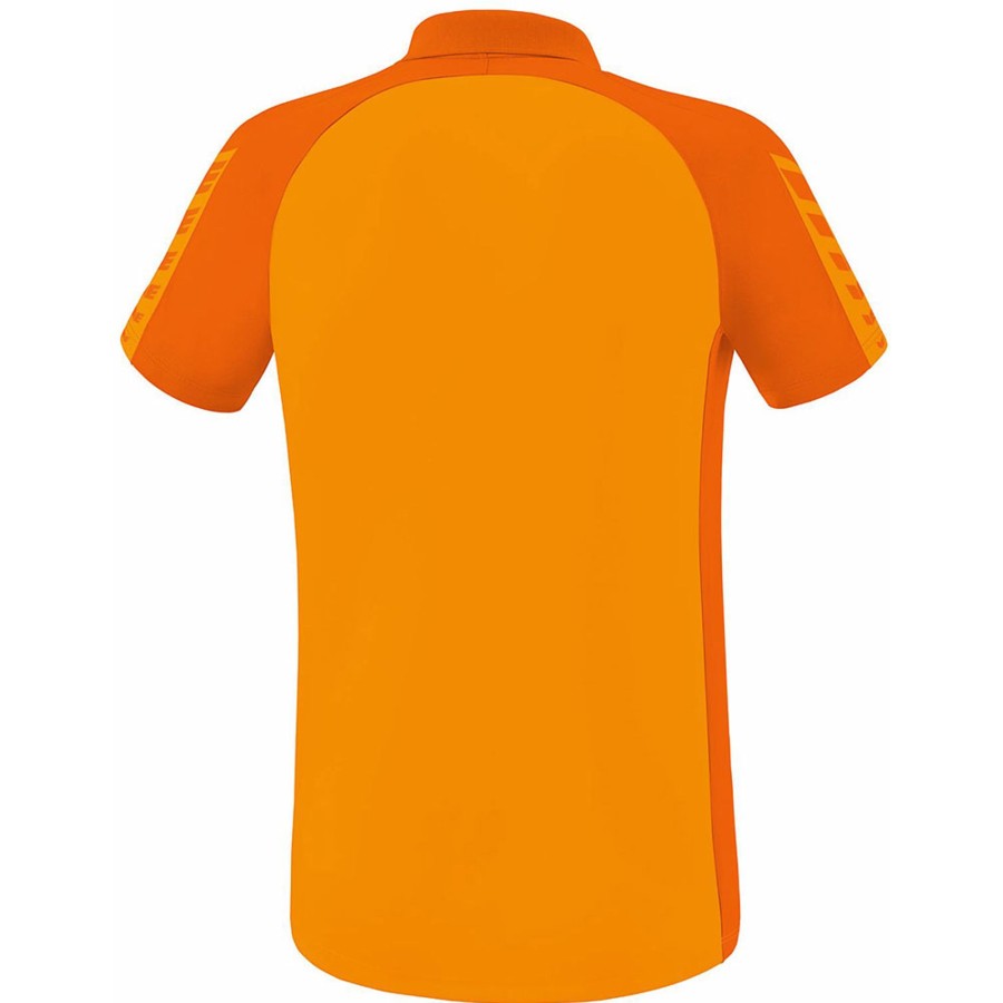 Herren Erima Polo-Shirts | Erima Herren Polo Shirt Six Wings Orange