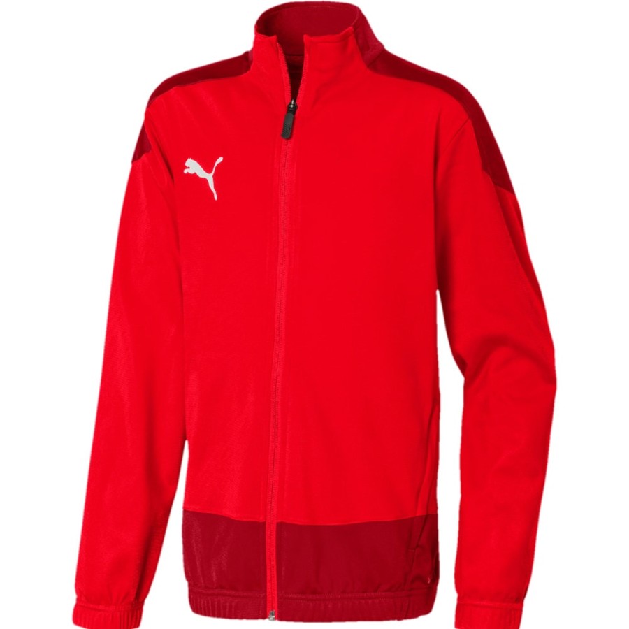 Kinder Puma Jacken | Puma Kinder Trainingsjacke Teamgoal 23 Rot