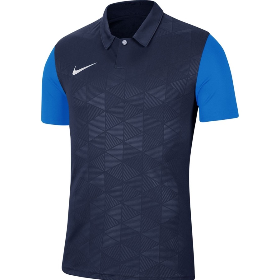 Herren Nike Trikots | Nike Trophy Iv Kurzarm Trikot Midnight Navy-Photo Blue