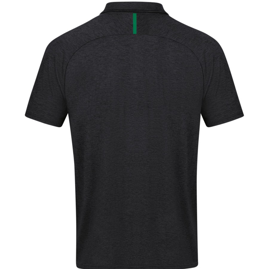 Herren Jako Polo-Shirts | Jako Herren Polo Challenge Schwarz-Grun