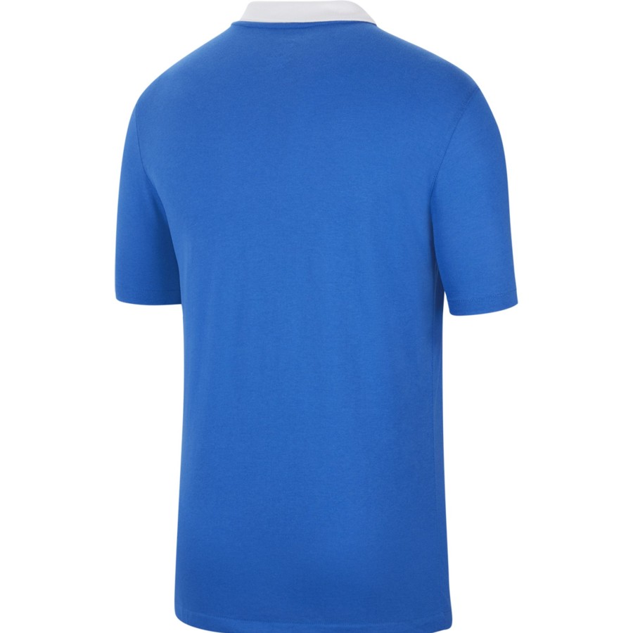 Herren Nike Polo-Shirts | Nike Herren Poloshirt Park 20 Blau-Weis