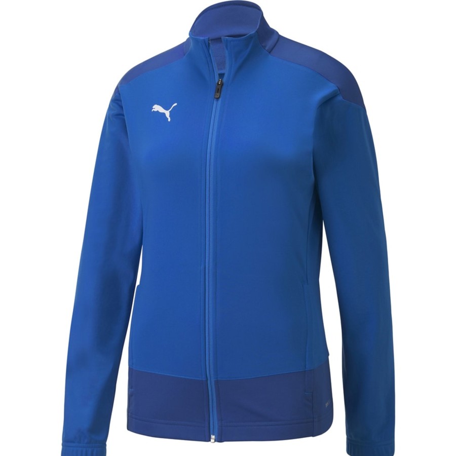 Damen Puma Jacken | Puma Damen Trainingsjacke Teamgoal 23 Blau