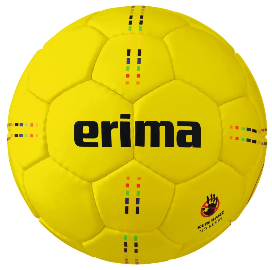 Sportausruestung Erima | Erima Handball Pure Grip No. 5 - Ohne Harz Gr.0 Gelb