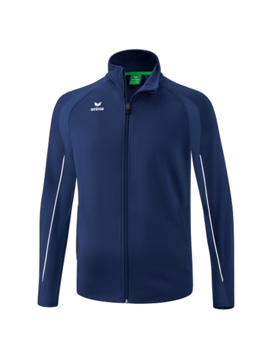 Kinder Erima Jacken | Erima Kinder Liga Star Polyester Trainingsjacke New Navy/Weis Gunstig