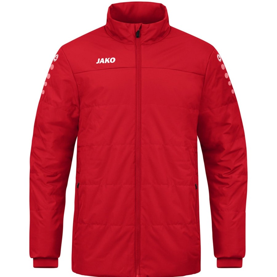 Kinder Jako Jacken | Jako Kinder Coachjacke Team Rot