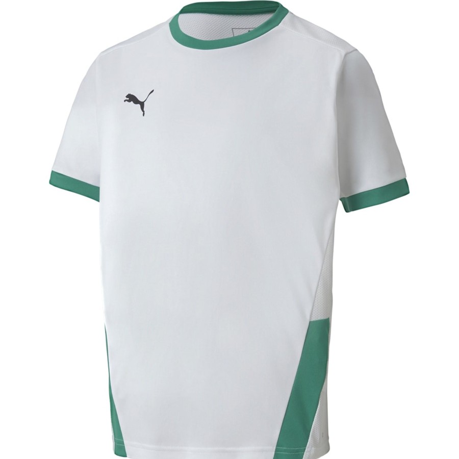 Kinder Puma Trikots | Puma Kinder Trikot Teamgoal 23 Weis-Grun