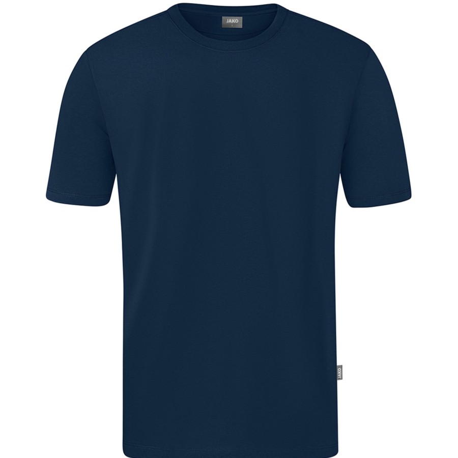 Herren Jako T-Shirts | Jako Herren T-Shirt Doubletex Blau