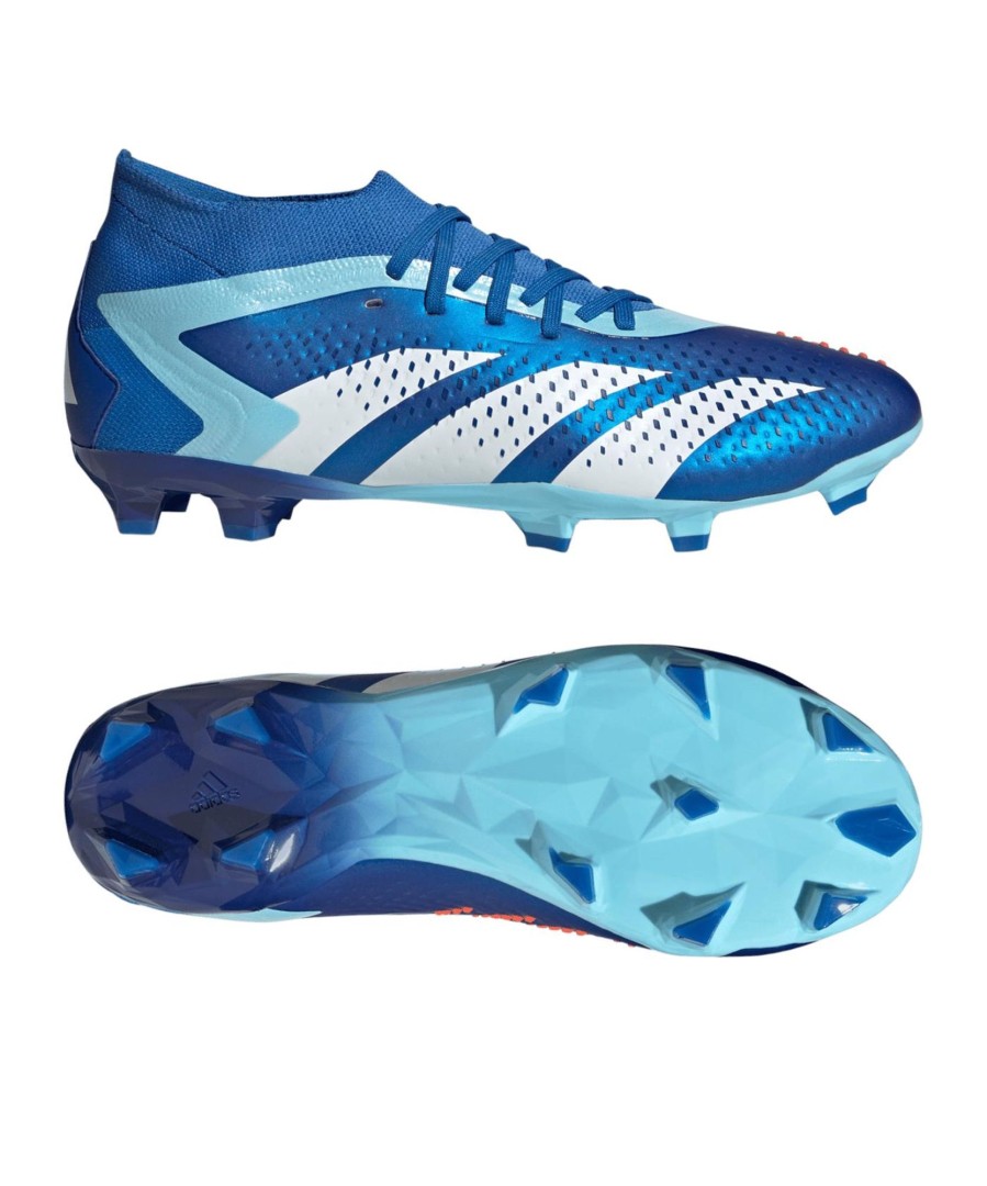 Sportschuhe Adidas Adidas Fusballschuhe | Adidas Predator Accuracy.2 Fg Marinerush Blau Weiss Blau