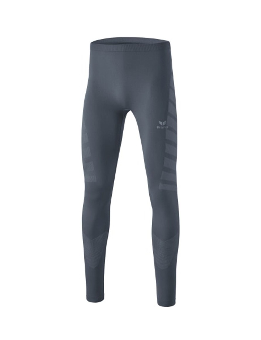 Herren Erima Laufhosen | Erima Elemental Tight Lang Slate Grey Gunstig