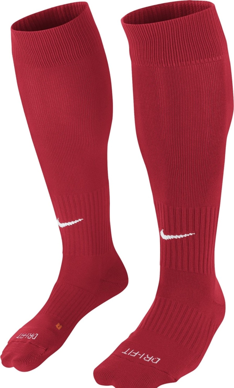 Herren Nike Stutzen | Nike Classic Ii Cush Stutzenstrumpf Univ. Red-Weis