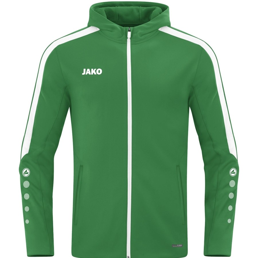 Damen Jako Jacken | Jako Damen Kapuzenjacke Power Sportgrun