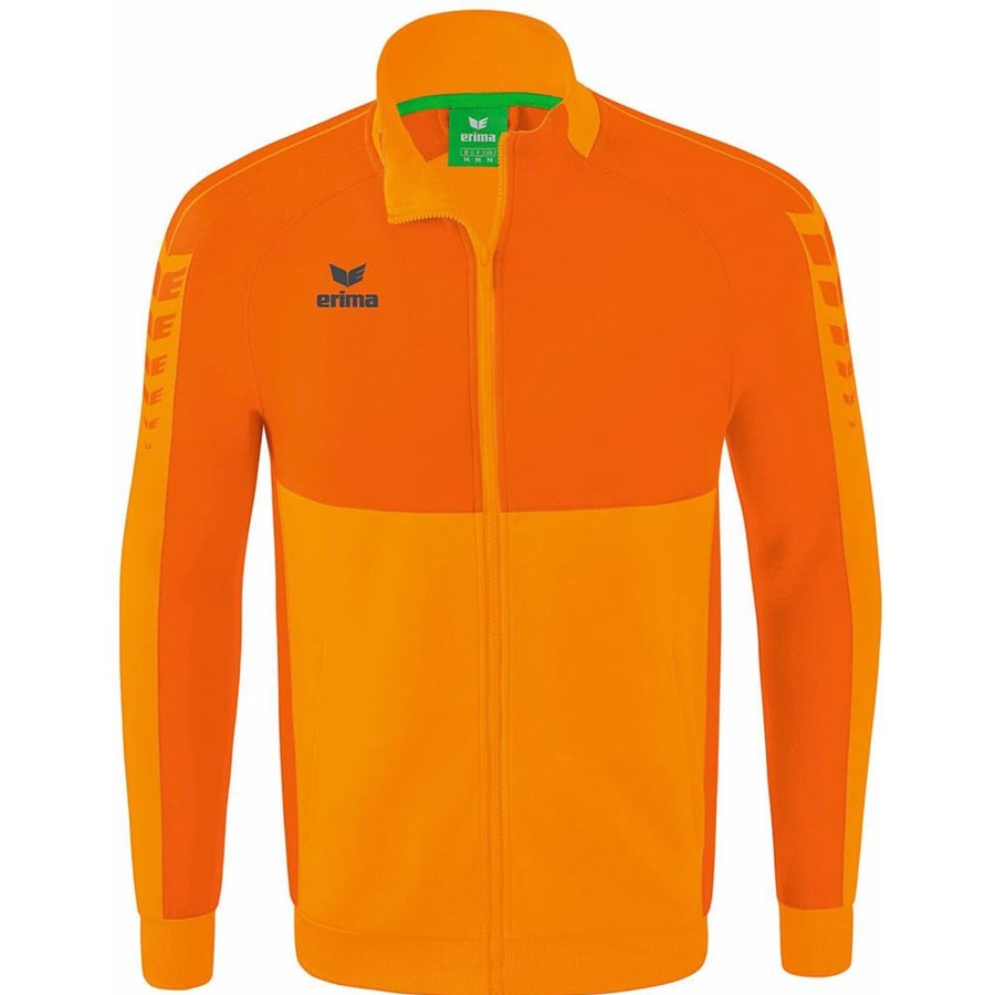 Kinder Erima Jacken | Erima Kinder Trainingsjacke Six Wings Orange