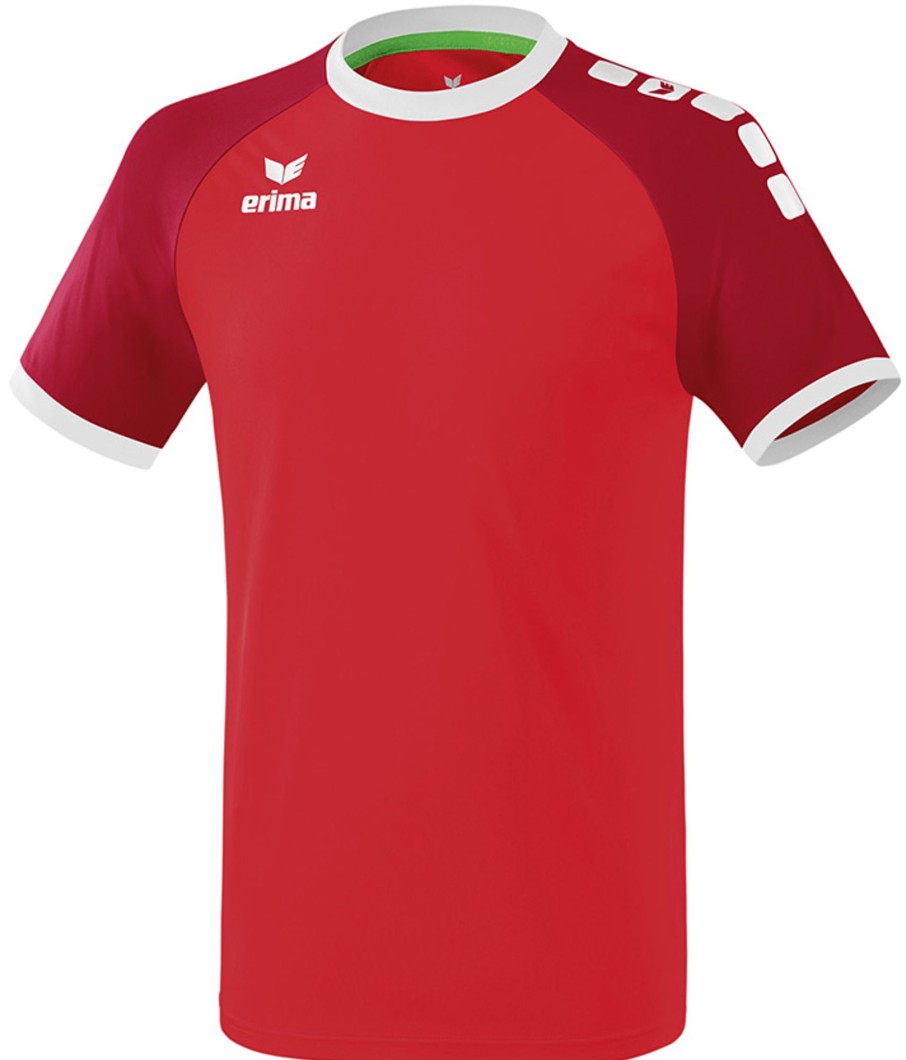 Herren Erima Trikots | Erima Zenari 3.0 Trikot Rot-Rubinrot-Weis