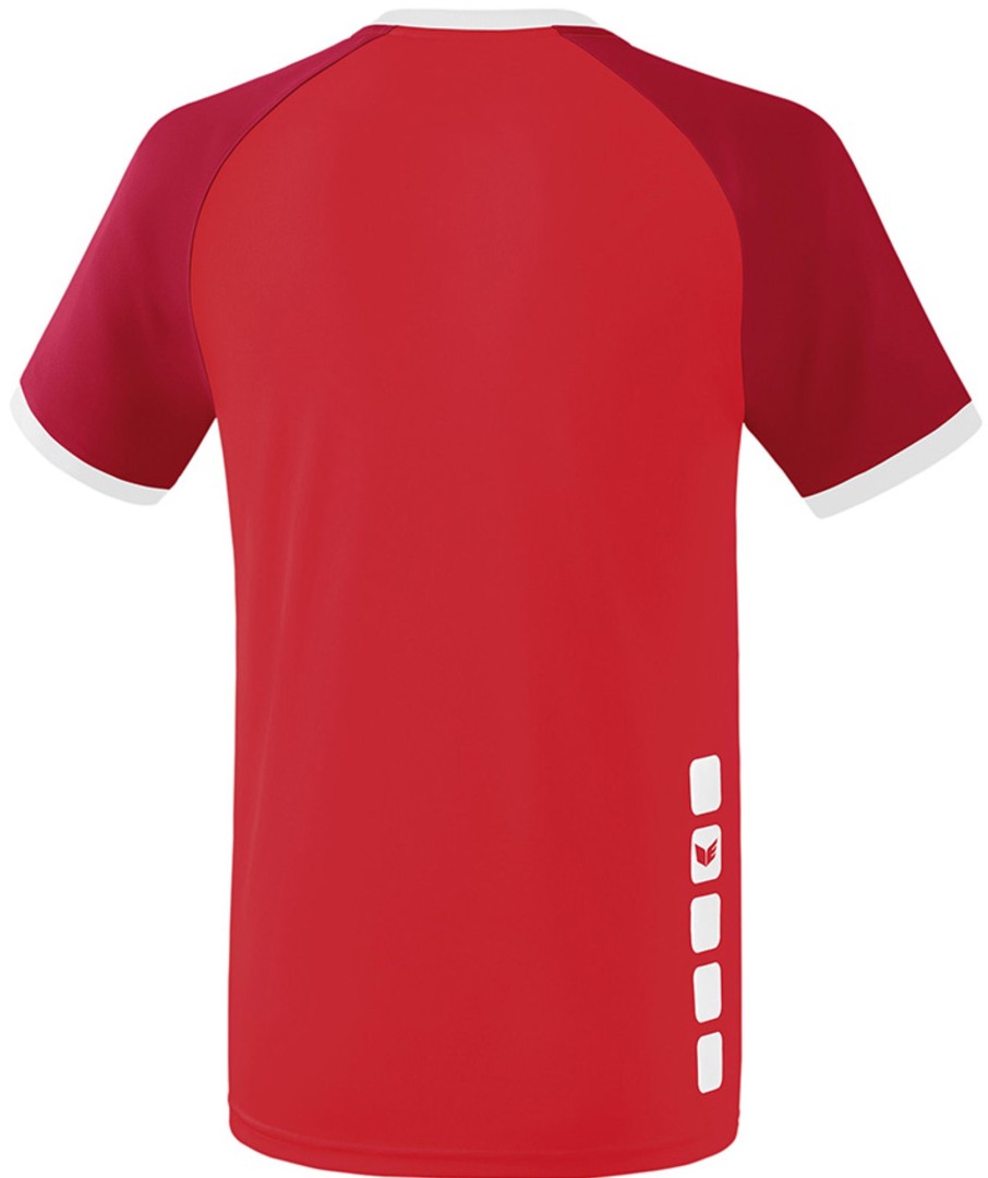 Herren Erima Trikots | Erima Zenari 3.0 Trikot Rot-Rubinrot-Weis