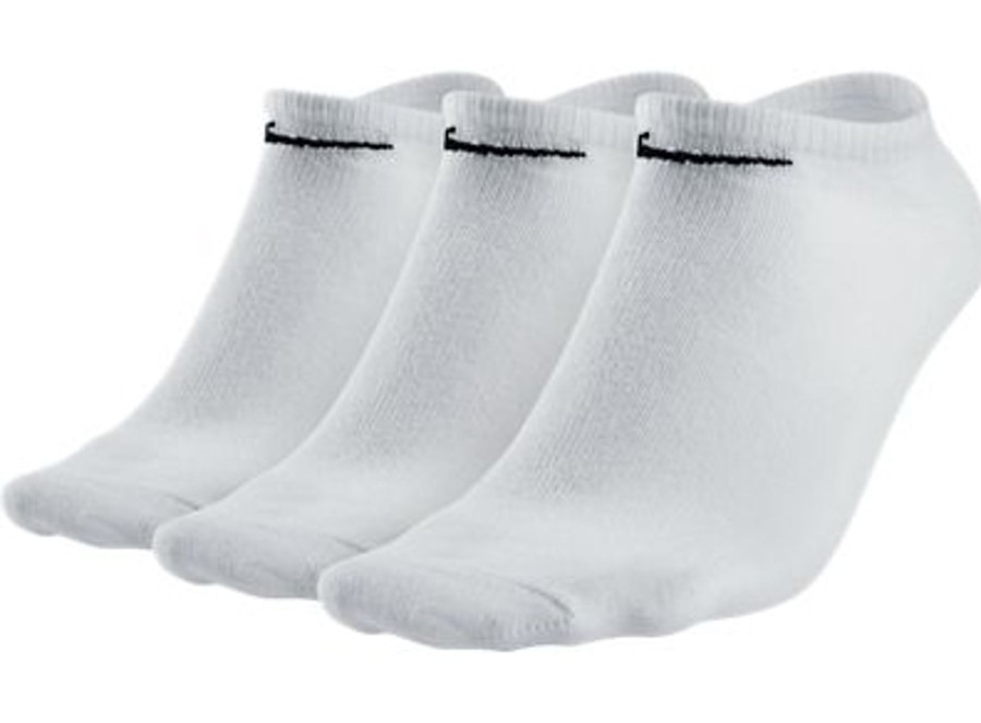 Herren Nike Socken | Nike 3Er Pack Value No Show Sneakersocken Weis