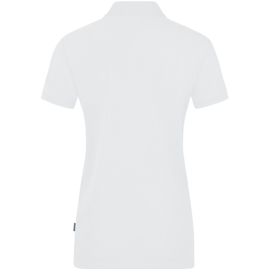 Damen Jako Polo-Shirts | Jako Damen Polo Doubletex Weis