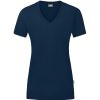 Damen Jako T-Shirts | Jako Damen T-Shirt Organic Blau