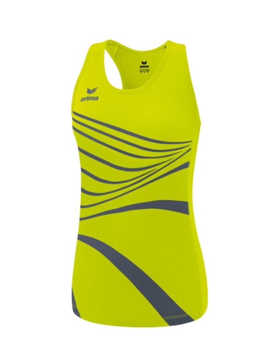 Damen Erima T-Shirts | Erima Damen Racing Singlet Primrose Gunstig