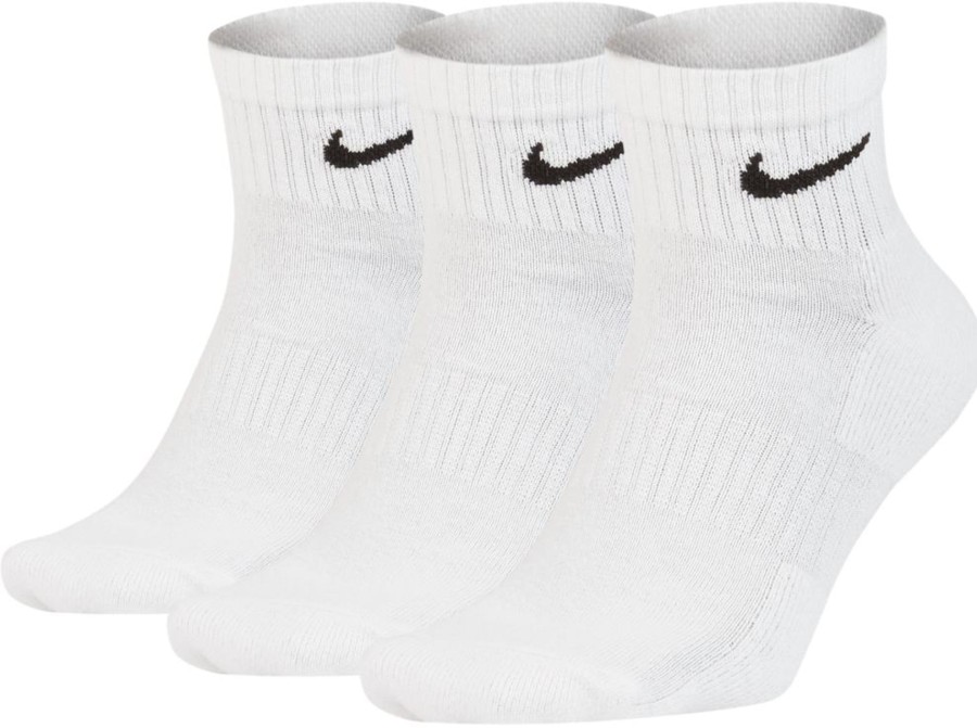 Herren Nike Socken | Nike Everyday Cushion Ankle Socken 3Er Pack Weis