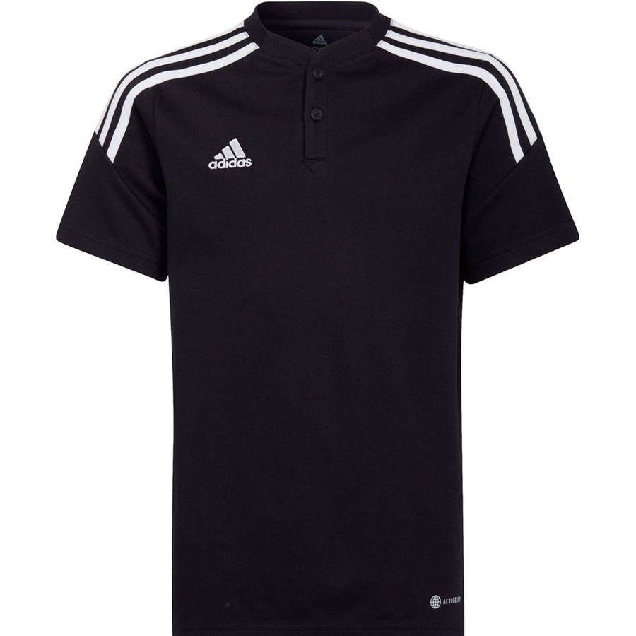 Kinder Adidas Polo-Shirts | Adidas Kinder Poloshirt Condivo 22 Schwarz-Weis