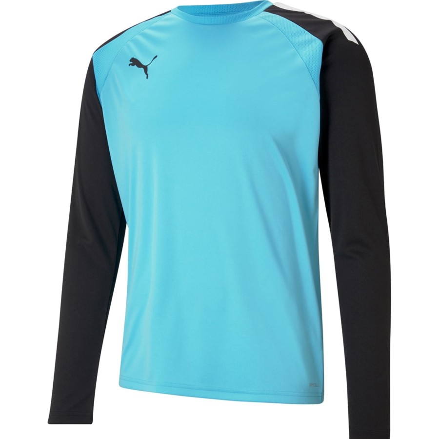 Herren Puma Torwarttrikot | Puma Langarm Torwarttrikot Teampacer Blau-Schwarz