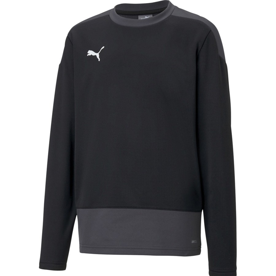 Kinder Puma Sweatshirts | Puma Kinder Training Sweatshirt Teamgoal 23 Schwarz-Grau