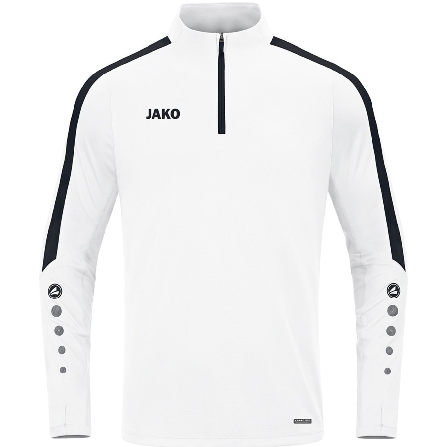 Kinder Jako Sweatshirts | Jako Kinder Ziptop Power Weis