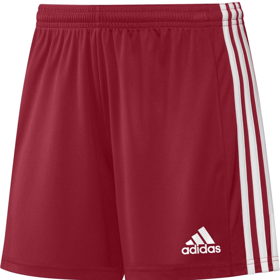 Damen Adidas Shorts | Adidas Damen Shorts Squadra 21 Rot-Weis