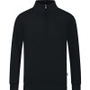 Herren Jako Sweatshirts | Jako Herren Ziptop Organic Schwarz