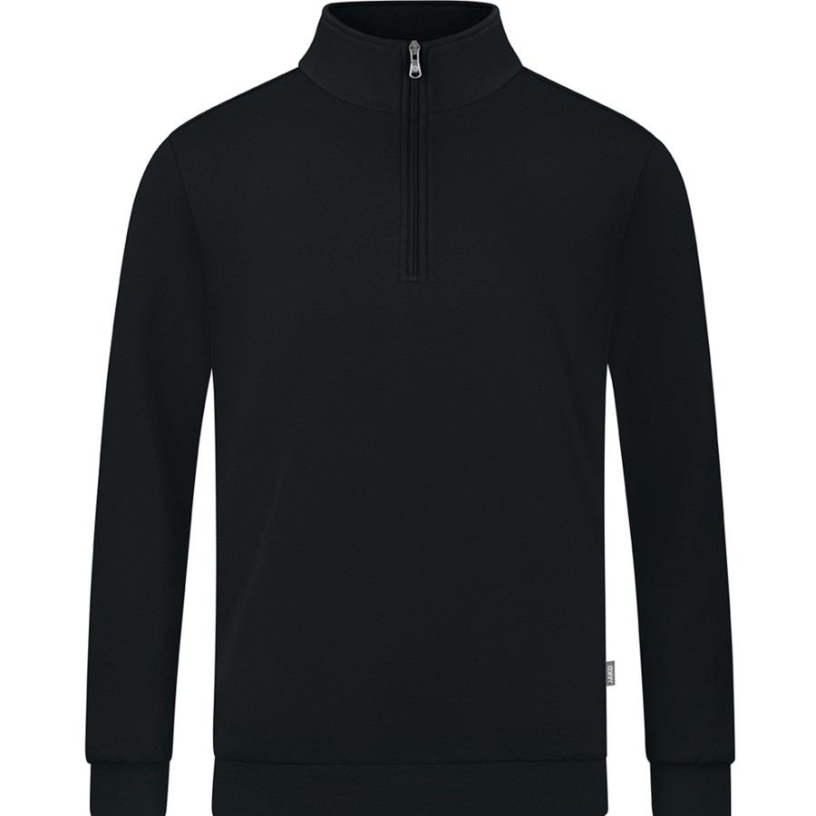 Herren Jako Sweatshirts | Jako Herren Ziptop Organic Schwarz