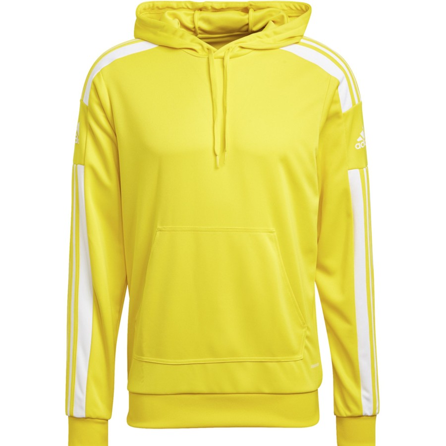 Herren Adidas Hoodies | Adidas Herren Hoodie Squadra 21 Gelb-Weis