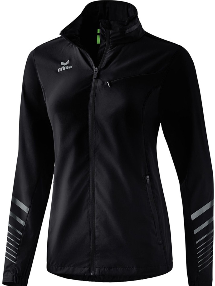 Herren Erima Jacken | Erima Race Line 2.0 Damen Laufjacke Schwarz