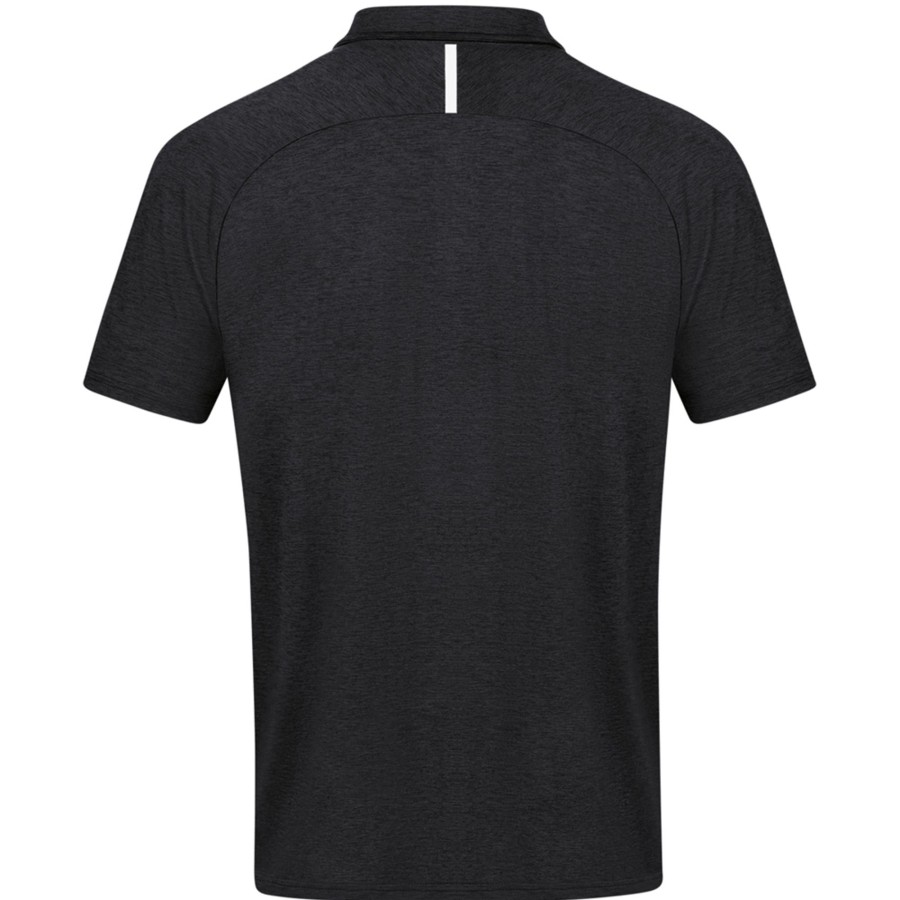 Herren Jako Polo-Shirts | Jako Herren Polo Challenge Schwarz-Weis