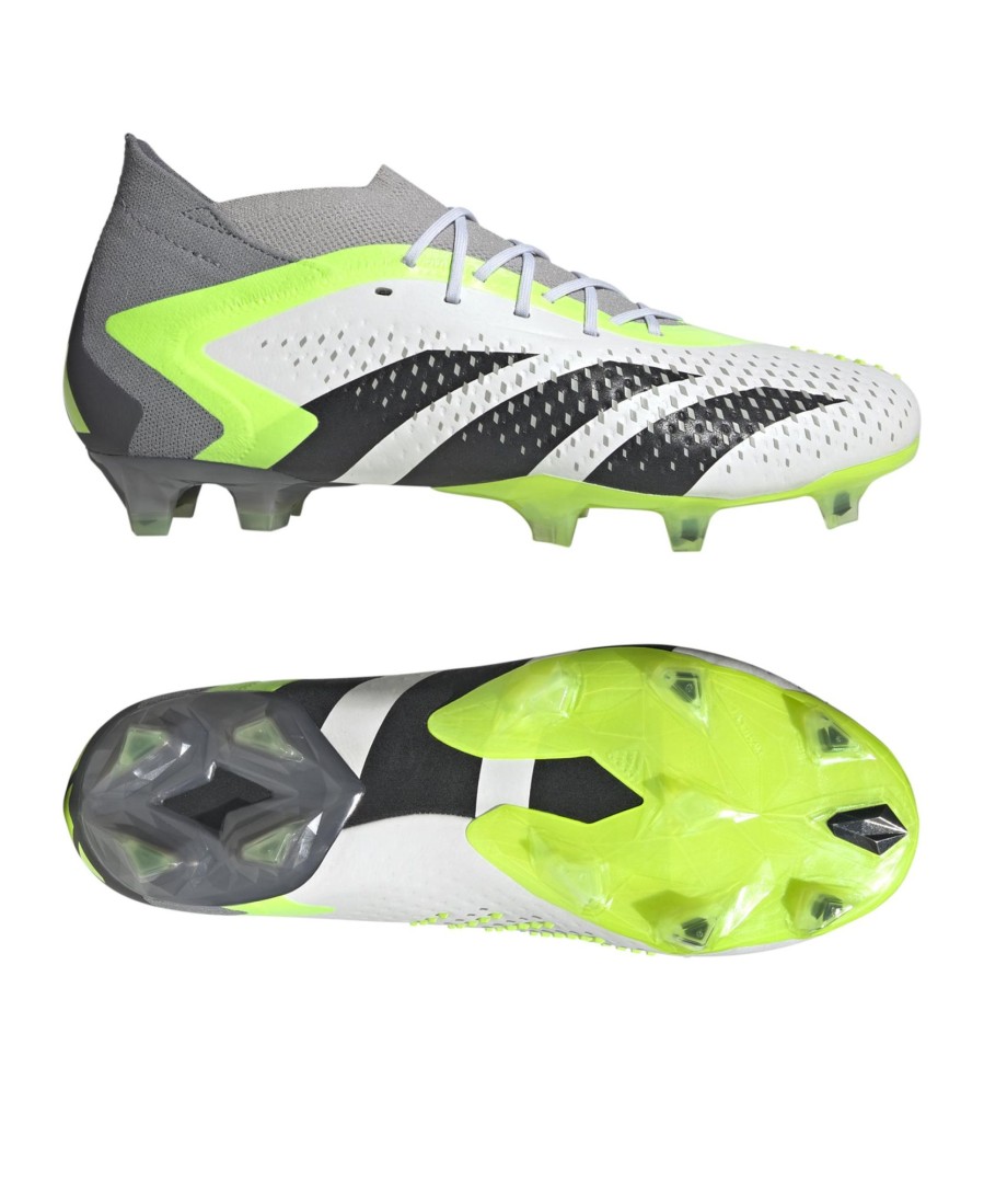 Sportschuhe Adidas Adidas Fusballschuhe | Adidas Fusballschuh Predator Accuracy.1 Fg Crazyrush Weis Schwarz Gelb