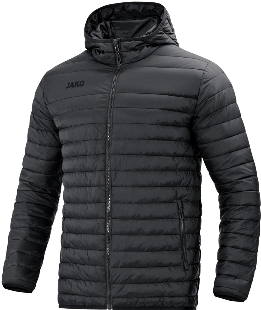 Herren Jako Jacken | Jako Steppjacke Schwarz