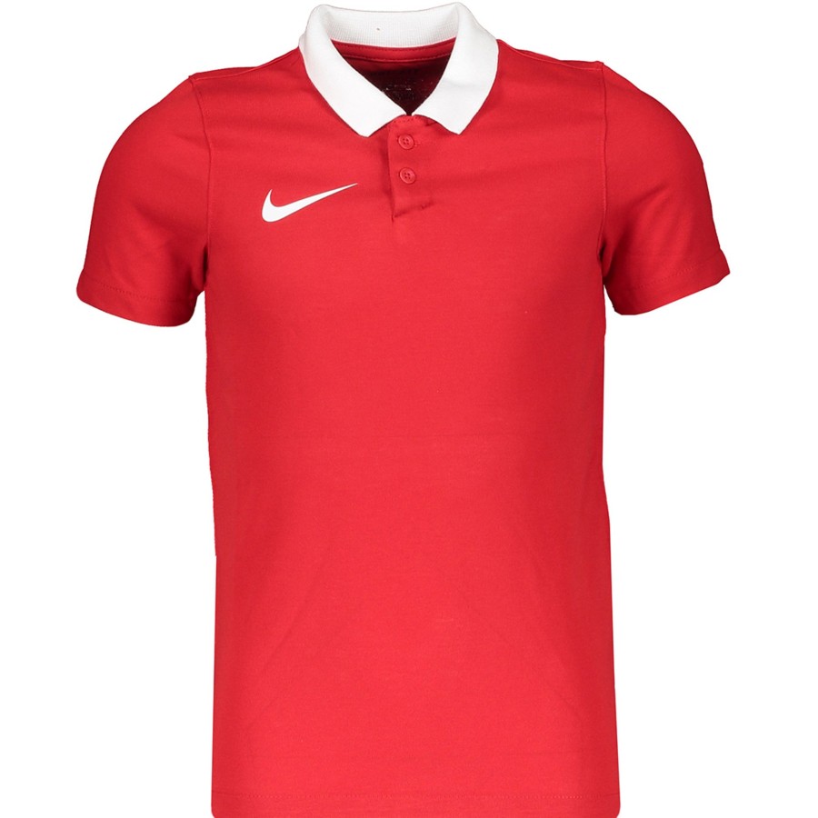 Kinder Nike Polo-Shirts | Nike Kinder Poloshirt Park 20 Rot-Weis