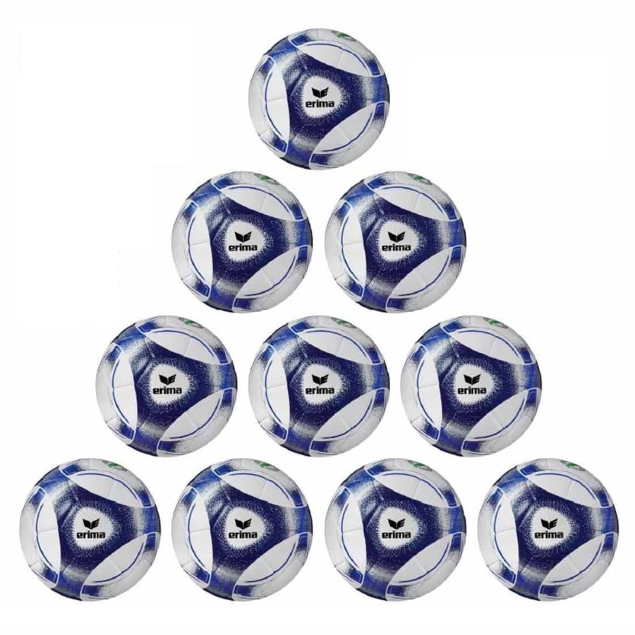 Sportausruestung Erima | Erima Ballpaket 10X Hybrid Trainingsball 2.0 Inkl. Ballsack