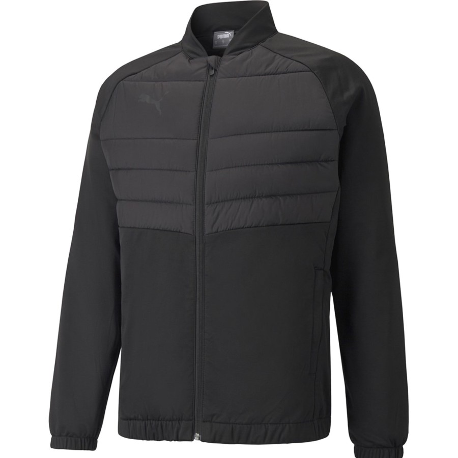 Herren Puma Jacken | Puma Hybridjacke Teamliga Schwarz