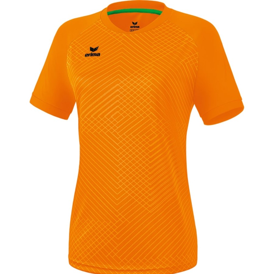 Damen Erima Trikots | Erima Damen Kurzarm Trikot Madrid Orange