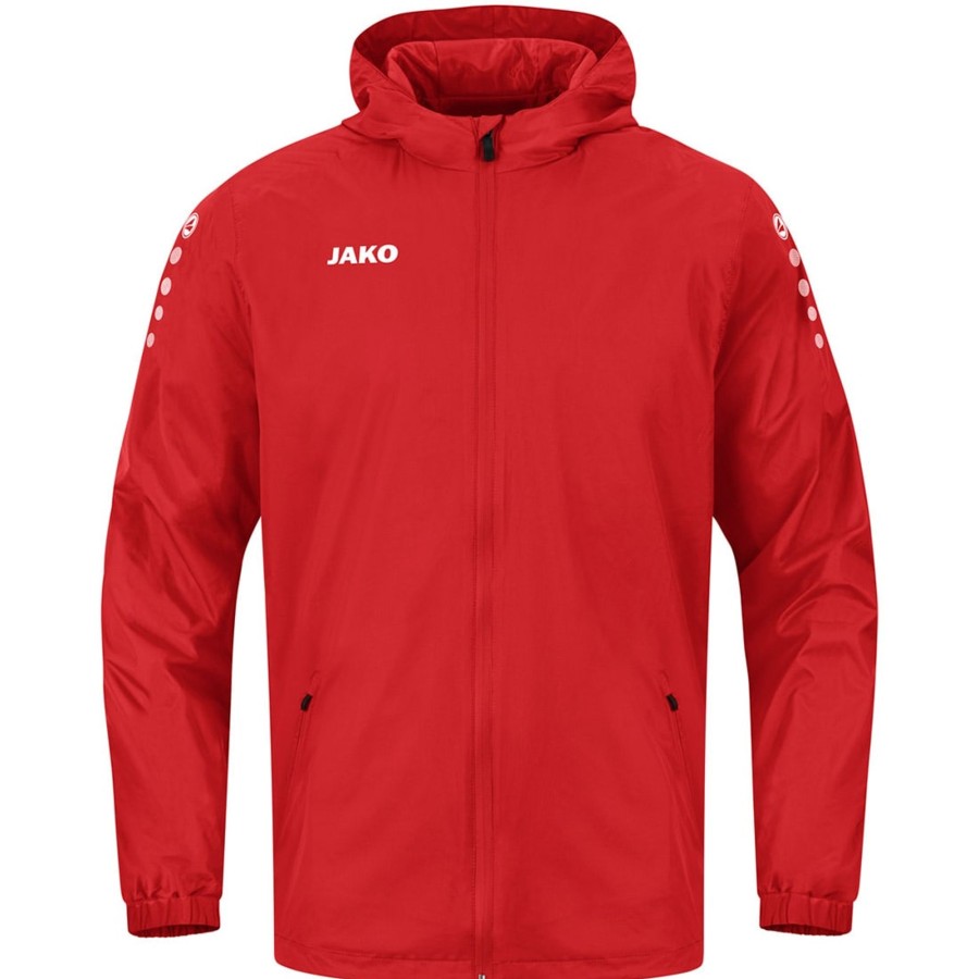 Kinder Jako Jacken | Jako Kinder Allwetterjacke Team 2.0 Rot