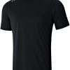 Herren Jako T-Shirts | Jako Run 2.0 T-Shirt Schwarz