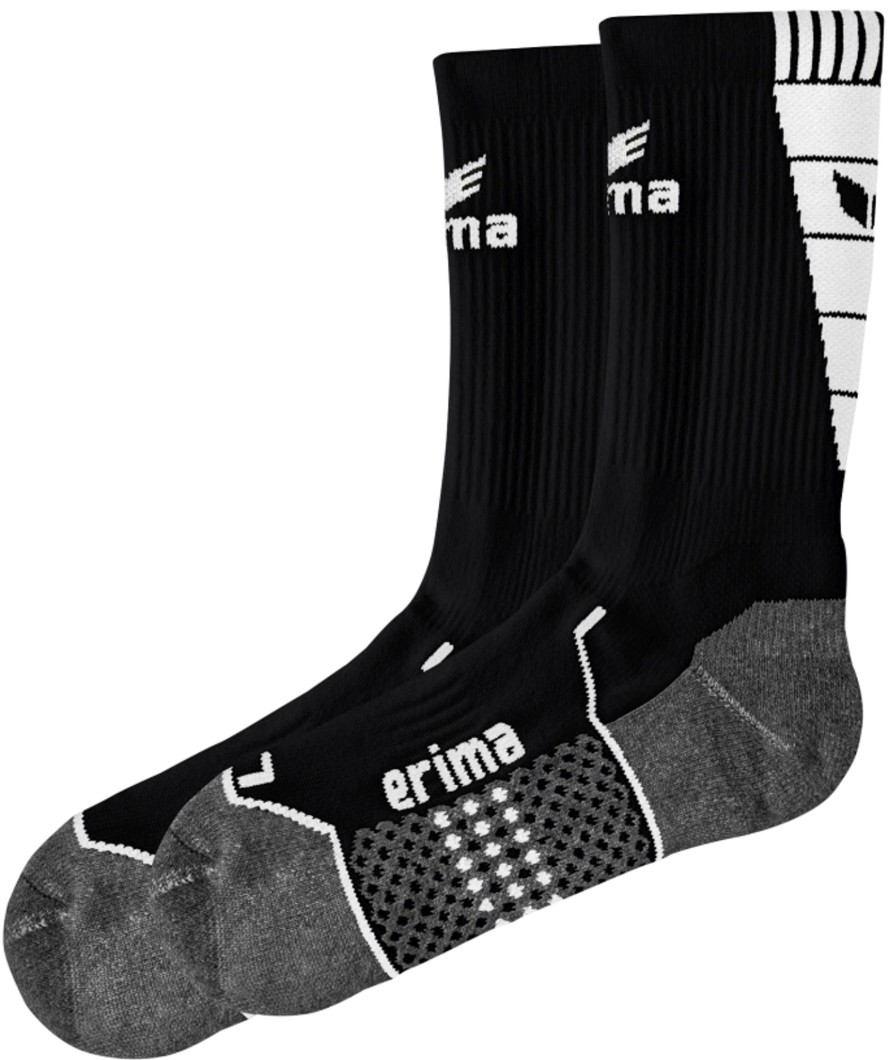 Kinder Erima Socken | Erima Trainingssocken Schwarz-Weis