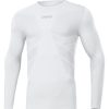 Herren Jako Baselayer | Jako Longsleeve Comfort 2.0 Weis