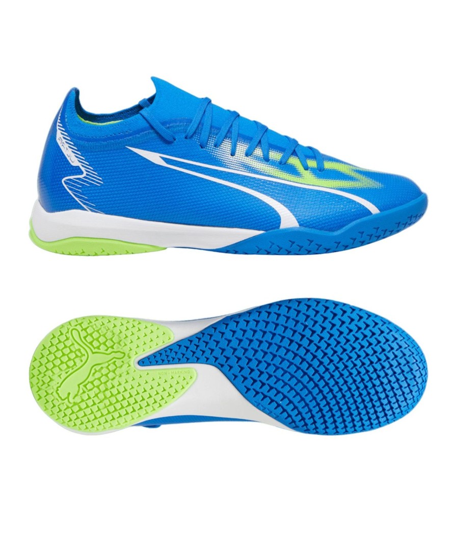 Sportschuhe Puma Puma Fusballschuhe | Puma Fusballschuh Ultra Match It Halle Gear Up Blau Weiss F03