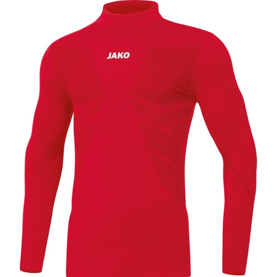 Kinder Jako Baselayer | Jako Kinder Turtleneck Comfort 2.0 Rot